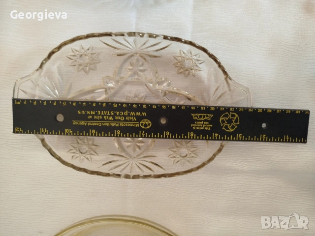 стъклени чинии  за ордьовър , снимка 3 - Сервизи - 53314237