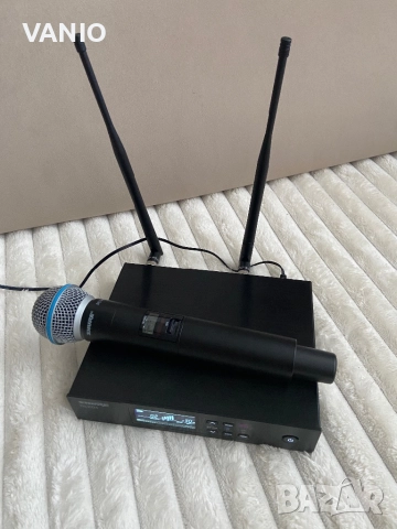 Shure QLXD24/B58 Digital Wireless Handheld Microphone System Made In Mexico, снимка 2 - Други - 52828208