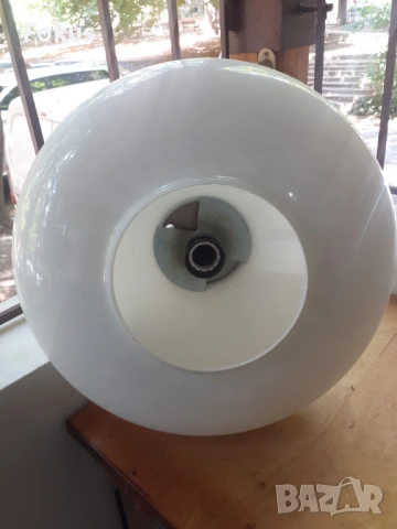 Стар български абажур полилей от соца, снимка 3 - Антикварни и старинни предмети - 53273839