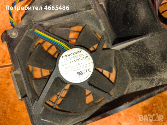 Вентилари от компютър FOXCONN - PVA092G12H, снимка 2 - Други - 53067762