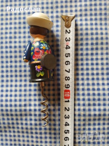 стар тирбушон с магнит, снимка 3 - Прибори за хранене, готвене и сервиране - 34917545