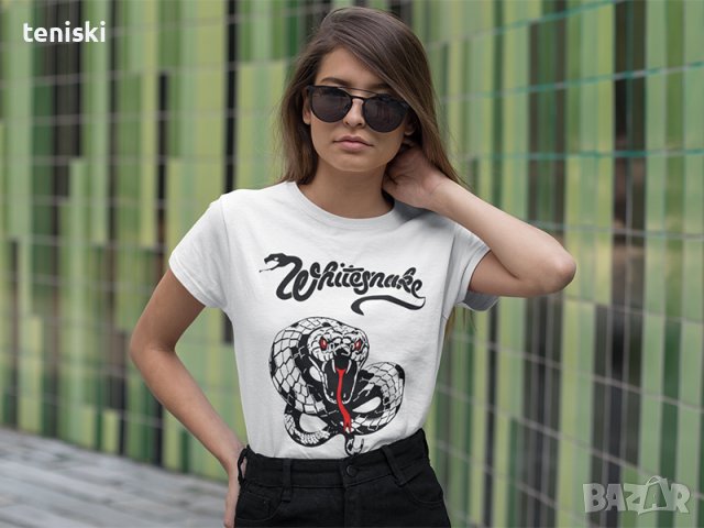  Дамски Рок тениски Whitesnake 3 модела Всички размери , снимка 4 - Тениски - 36842575