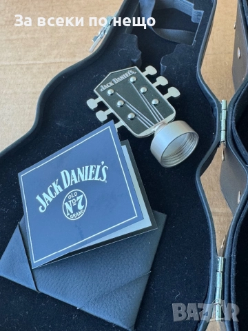 Кожен калъф за бутилка Jack Daniels с Guitar Case , калъф за китара, снимка 8 - Антикварни и старинни предмети - 52449068