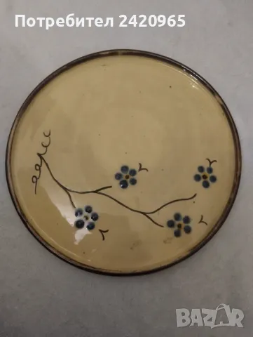 Старинен, керамичен комплект за ракия, снимка 4 - Антикварни и старинни предмети - 50170167