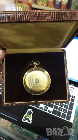 Стар  златен джобен часовник Favor от Германия, снимка 8 - Антикварни и старинни предмети - 44866363