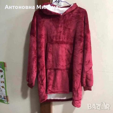 Одеяло със ръкави и качулка , снимка 5 - Коледни подаръци - 43087867