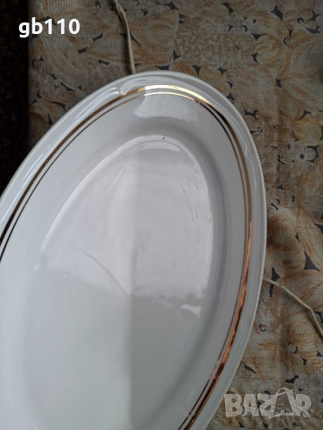 Нов сервиз - Завод за порцелан, гр. Разград, около 1980 г. 3-то качество, снимка 2 - Сервизи - 52436487