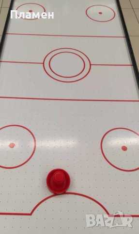 Настолна игра, маса въздушен хокей Air hockey 51x31x10cm, снимка 4 - Игри и пъзели - 43164621