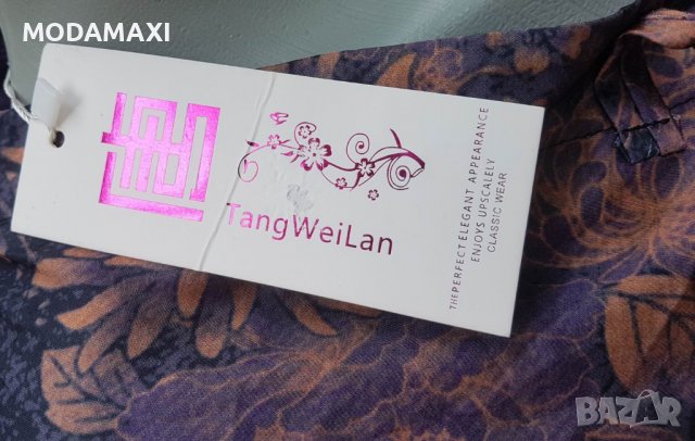 2XL/3XL  Нова  рокля Tang Wei Lan, снимка 12 - Рокли - 37821590
