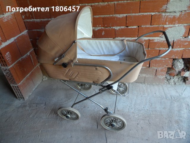 Ретро детска количка, снимка 6 - Антикварни и старинни предмети - 26817267
