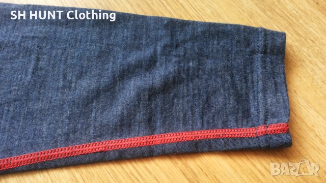 Bergans Of NORWAY FJELLRAPP Thermo 100% Merino Wool размер M термо блуза 100% Мерино Вълна - 542, снимка 7 - Блузи - 44031798