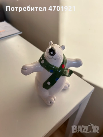 Статуетка - полярна мечка, снимка 2 - Статуетки - 53136365