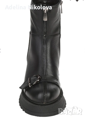 Дамски боти естествена кожа, снимка 2 - Дамски боти - 53054583