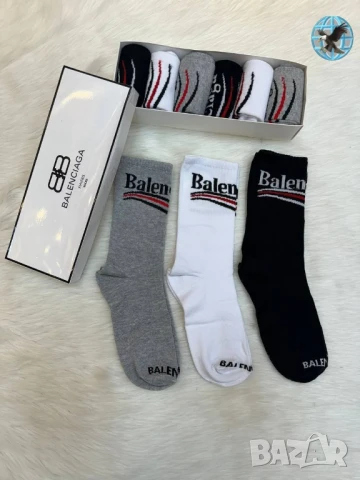 чорапи в кутия nike hermes karl lagerfeld fendi lacoste , снимка 18 - Дамски чорапи - 50746627