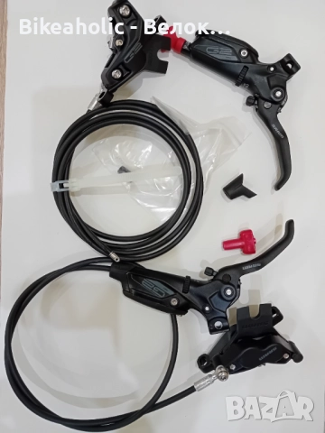Комплект спирачки SRAM G2 RSC PM 4-бутални (L.950mm/2000mm), снимка 7 - Части за велосипеди - 51925475