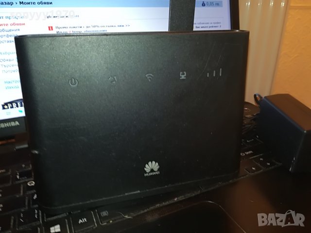 huawei router 4g-за сим карта 2709222004, снимка 1 - Мрежови адаптери - 38139729