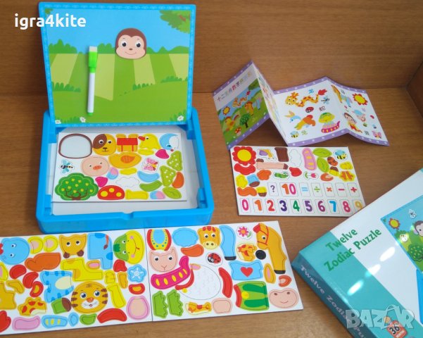 НОВ МОДЕЛ 2в1 Дигитална кутия с магнити / Магнитни дъски, снимка 2 - Образователни игри - 37518531