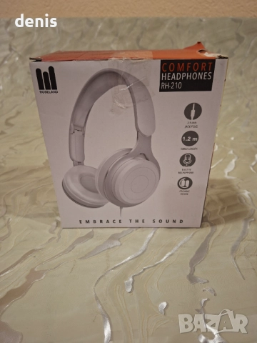 Това са комфортни кабелни слушалки Roseland RH-210. , снимка 2 - Слушалки и портативни колонки - 52924732