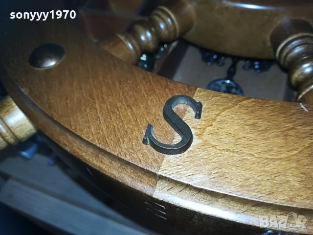 ДЪРВЕН РУЛ-МАСИВЕН И ОГРОМЕН, снимка 10 - Колекции - 28793639