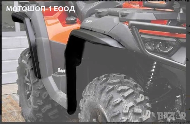 Нов комплект Уширители Подкалници Вежди за 2024-25 CFMOTO X8 и X10