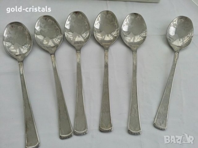  руски прибори за хранене  лъжици, снимка 3 - Антикварни и старинни предмети - 27240537