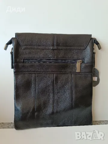 Нова мъжка кожена чанта, снимка 2 - Чанти - 49999895