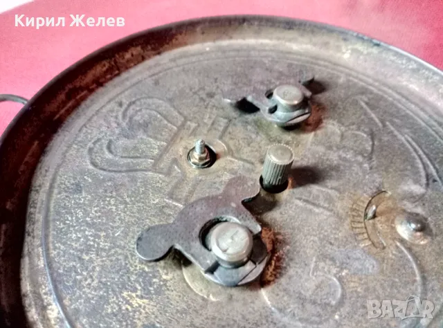 GUSTAV BECKER ГАРАНТИРАНЪ отъ МГЪРДИЧЪ ТАНИЕЛЯНЪ Часовникаръ - Бургасъ РАБОТЕЩ Старинен БУДИЛНИК, снимка 16 - Антикварни и старинни предмети - 47709094