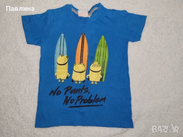 Лот от 3 Летни Тениски за Момче - 110-116, снимка 7 - Детски тениски и потници - 49049443