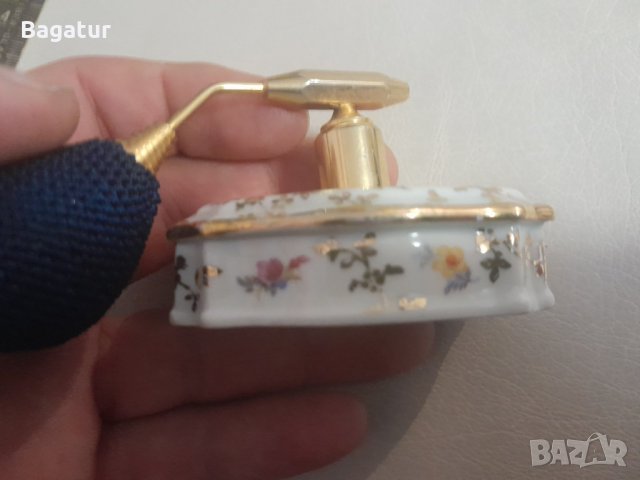 Limoges,порцелан,шише от парфюм, снимка 9 - Антикварни и старинни предмети - 43642953