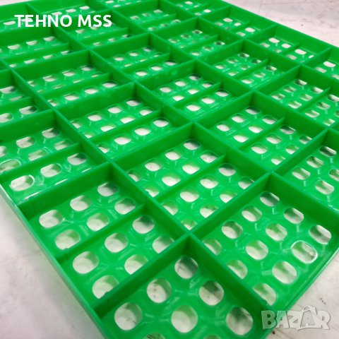 Пластмасови подови решетки за клетки за зайци, Дъна 59х59 см, Комплект 10 броя, снимка 10 - За гризачи - 42652412
