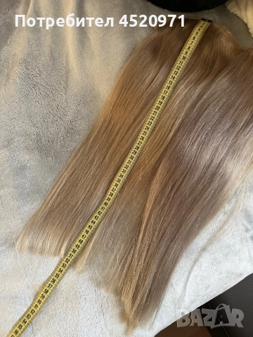 Треси естествена коса, снимка 3 - Аксесоари за коса - 52109378