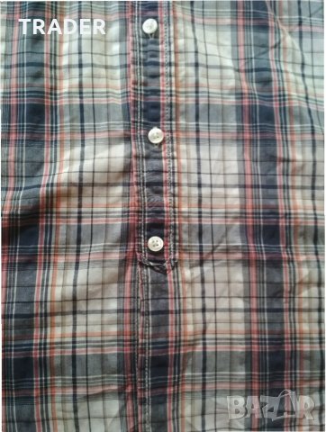 Мъжка риза къс ръкав CAMEL ACTIVE , 100% памук, размер М, снимка 12 - Ризи - 33481275