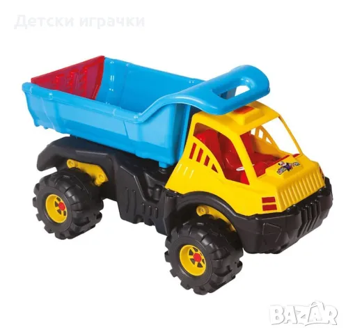 Голям детски камион самосвал 87 см