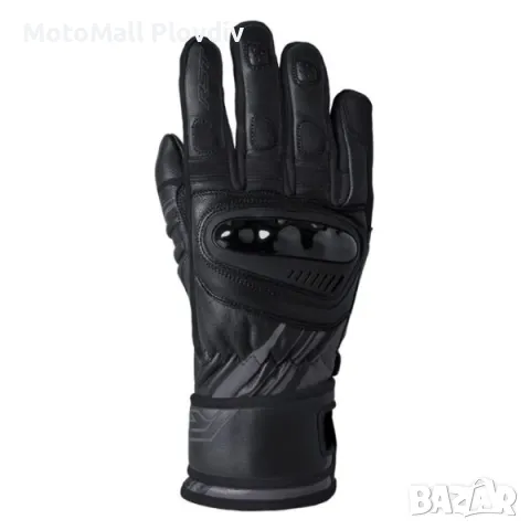 Водонепромокаеми кожени ръкавици RST RAM - черни висок клас супер цена 