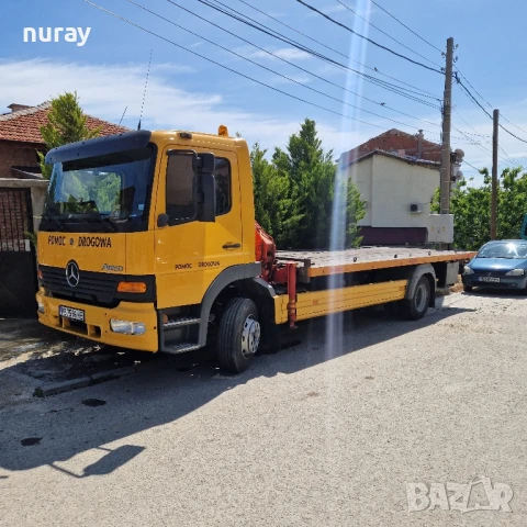  камион със кран пътна помощ 