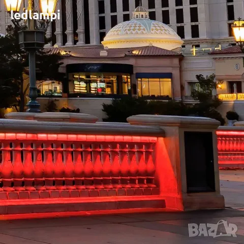 LED лента 2835 220V IP65 120LED Червена Светлина 50m/ролка, снимка 8 - Лед осветление - 48283014