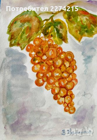 Грозд, снимка 2 - Картини - 35383693
