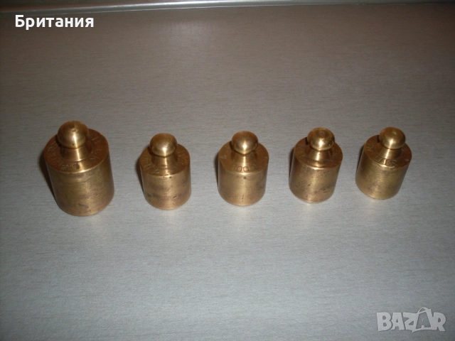 Стари бронзови тежести за кантар.., снимка 2 - Антикварни и старинни предмети - 52909633