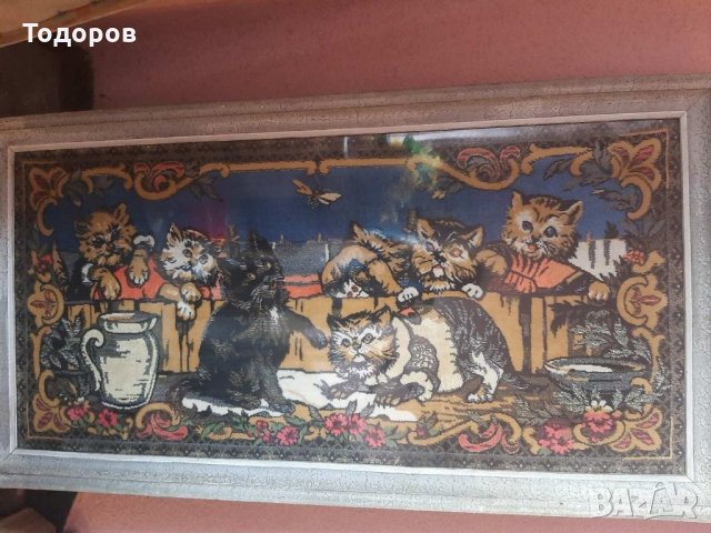 Гоблени ръчна изработка три броя комплект. , снимка 2 - Гоблени - 34690884