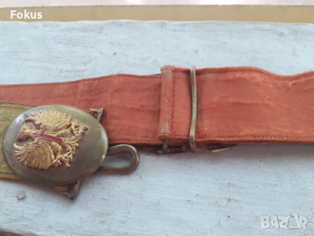 Испански военен сърмен колан тока бронз емайл WW2, снимка 6 - Антикварни и старинни предмети - 37714800