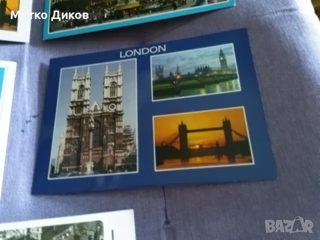 Картички Лондон нови винтидж 150х100мм, снимка 4 - Колекции - 49069271