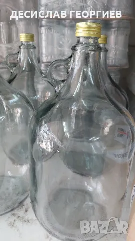 Дамаджани стъклени 3л. и 5л., снимка 2 - Други стоки за дома - 47712786