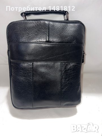 Мъжка чанта от естествена кожа , снимка 2 - Чанти - 42938966