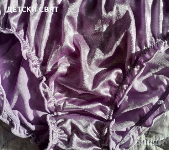 Дамски бикини от сатен , снимка 2 - Бельо - 43975619