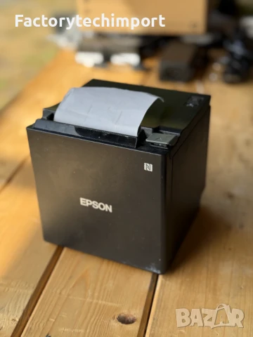 Термичен принтер Epson ТМ-m30II, TM-T20III, USB, сериен, резачка, черен, комплект, снимка 6 - Принтери, копири, скенери - 51275328