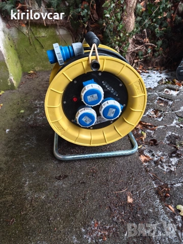 Макара с кабел-удължител CEE CABLE 30MT 3×2.5 IP65