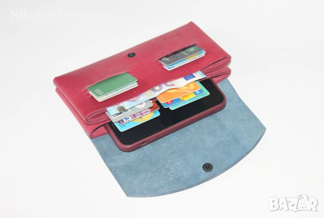 Дизайнерски оригами портфейл, снимка 3 - Портфейли, портмонета - 53373385