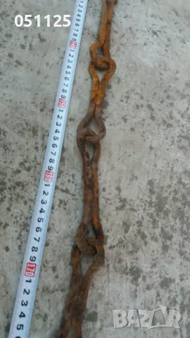 уникална възрожденска кована веруга, кука за камина 3 метра , снимка 6 - Антикварни и старинни предмети - 49027694