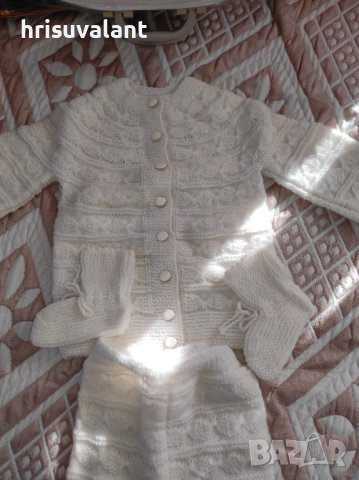 Детски  и бебешки плетени дрехи , снимка 13 - Детски комплекти - 42936270