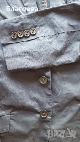 мъжко синьо сако, снимка 2 - Сака - 43939995